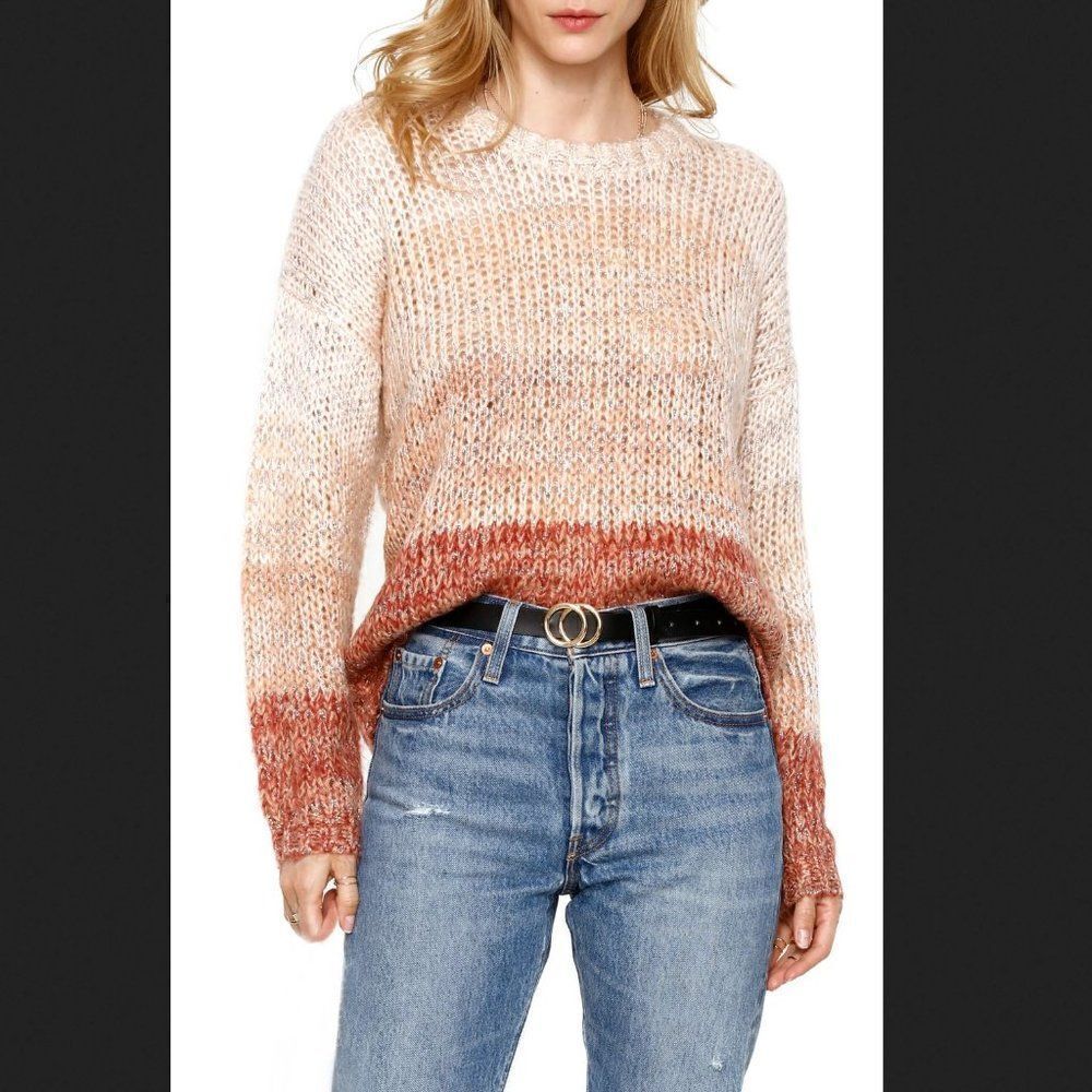 Heartloom Halen Metallic Sweater Size Medium